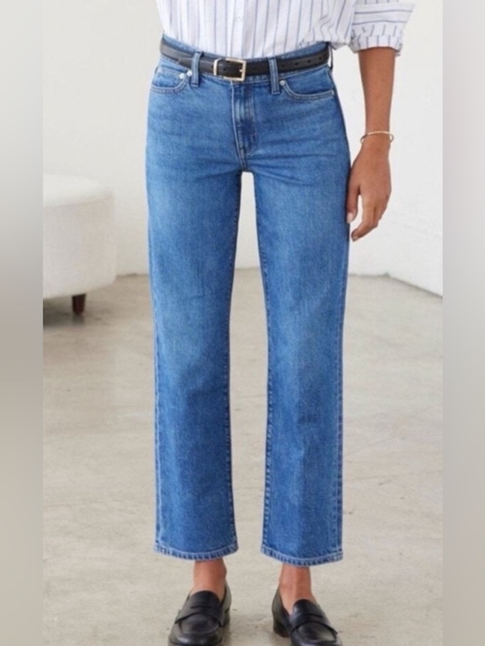 AYR The Frenchie Straight Leg Jeans Size 28